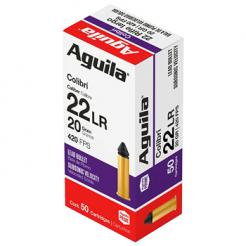 22LR 20gr Aguila Colibri Solid Ammo | 5000 Round Case