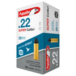 22LR 20gr Aguila Super Colibri Ammo | 50 Round Box