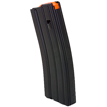 C Products DuraMag AR-15 Magazine | 223/5.56 | 30 Rounds | Stainless Steel | Orange Follower